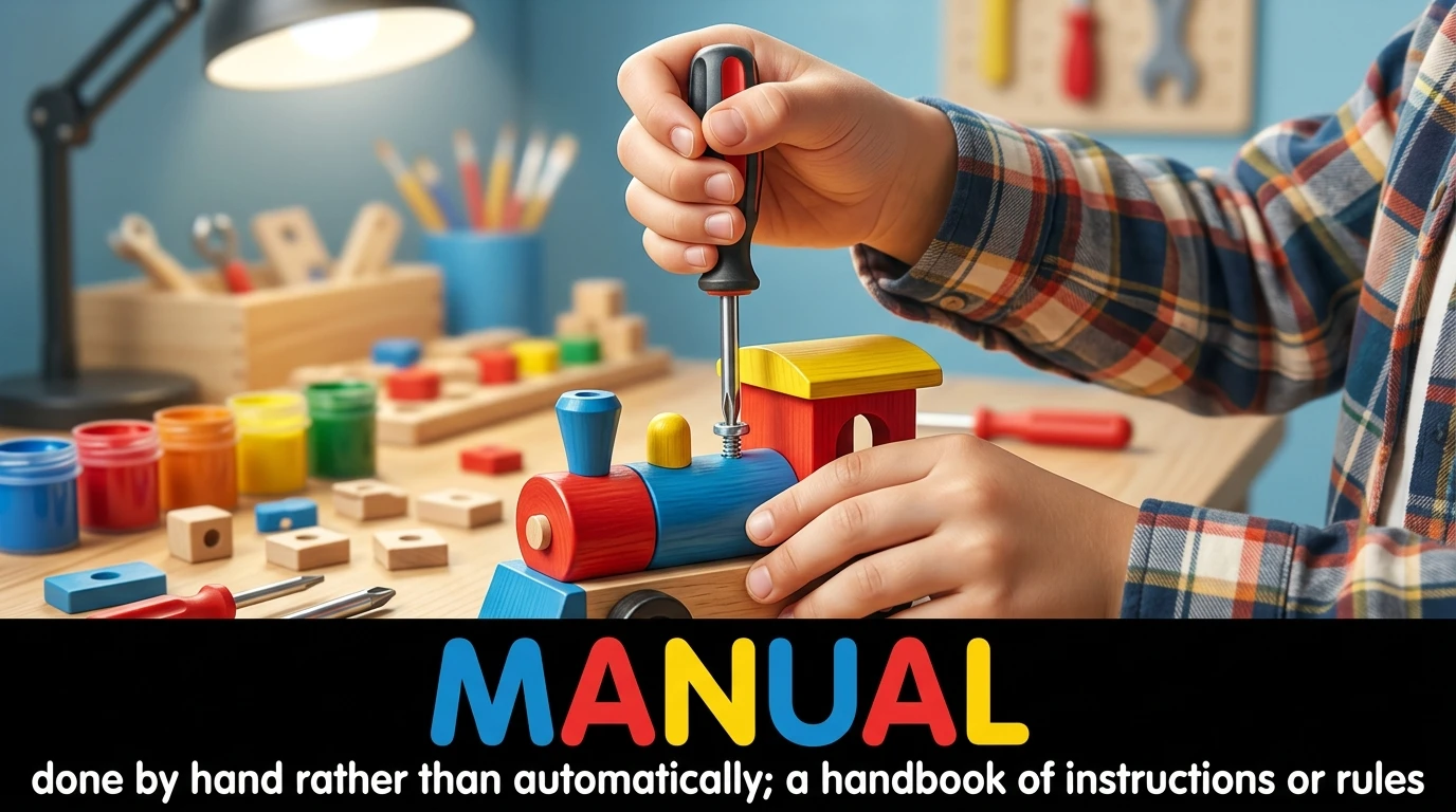English Illustration for manual